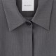 Philosophy Jacket Cropped T/R-Grey Melange Philosophy Jacket Cropped T/R-Grey Melange