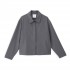 Philosophy Jacket Cropped T/R-Grey Melange