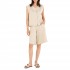 Philosophy Vest Linen Twill-Light Beige