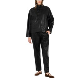 Philosophy Jacket Leather-Black
