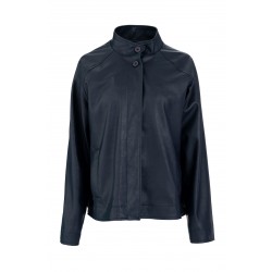 Philosophy Jacket Leather-Blue