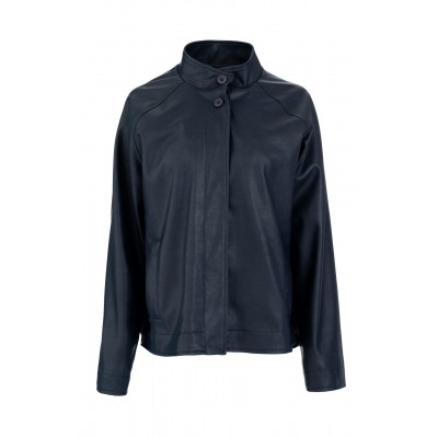 Philosophy Jacket Leather-Blue