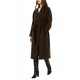 Philosophy Coat With Belt-Brown Philosophy Coat With Belt-Brown