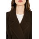 Philosophy Coat With Belt-Brown Philosophy Coat With Belt-Brown