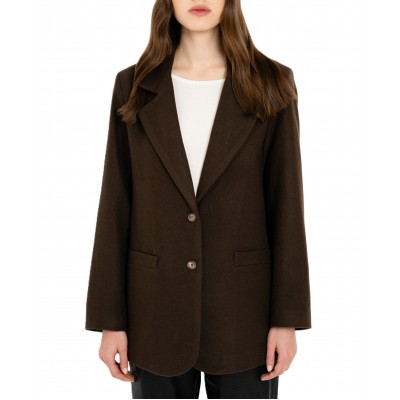 Philosophy Jacket Blazer-Brown