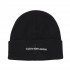 Calvin Klein Monologo Embroidery Logo Beanie-Black