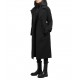 Khujo Elena3 Coat Double Breasted-Black Khujo Elena3 Coat Double Breasted-Black
