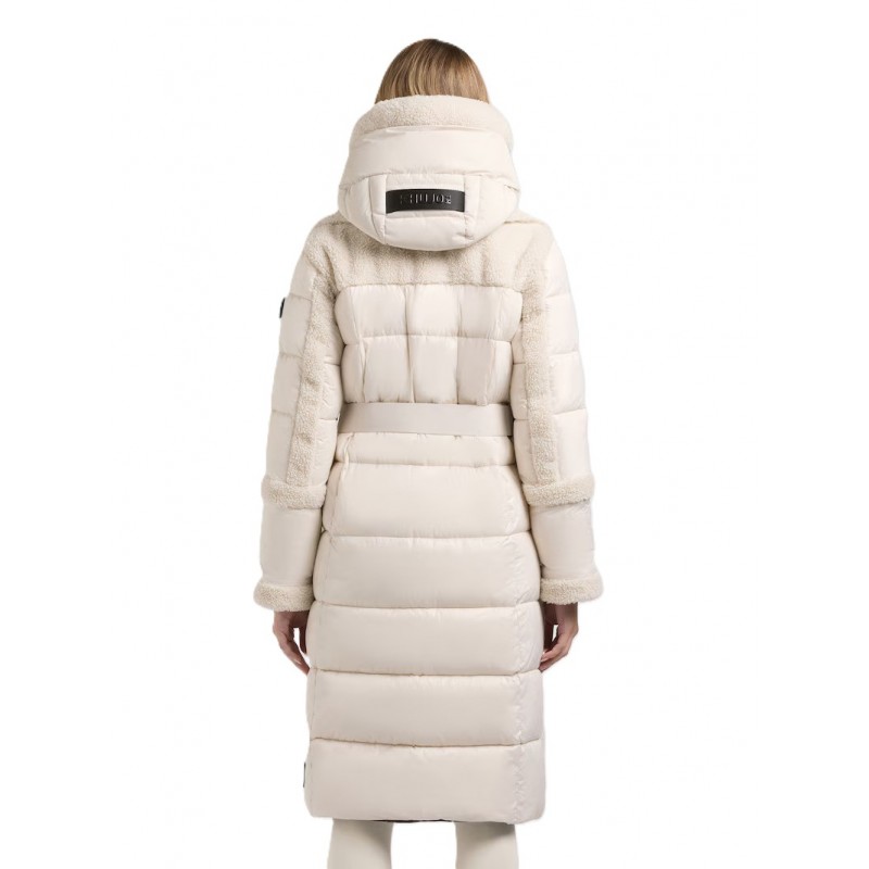 Khujo Kalmia2 Coat Double Breasted-Cotton Cream Khujo Kalmia2 Coat Double Breasted-Cotton Cream
