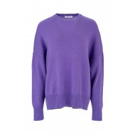 Philosophy Sweater Cashmere Round Neck-Purple