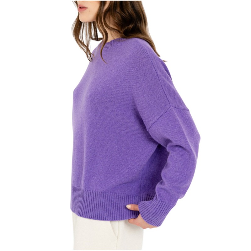 Philosophy Sweater Cashmere Round Neck-Purple Philosophy Sweater Cashmere Round Neck-Purple