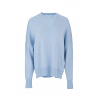 Philosophy Sweater Cashmere Round Neck-Sky Blue