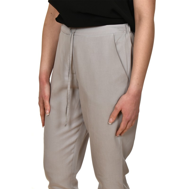 Lotus Eaters Relaxed Fit Trousers In Tencel-Ice