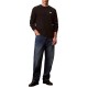 Calvin Klein T-Shirt Long Sleeve Waffle Badge-Black Calvin Klein T-Shirt Long Sleeve Waffle Badge-Black