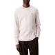 Calvin Klein T-Shirt Long Sleeve Waffle Badge-Tofu