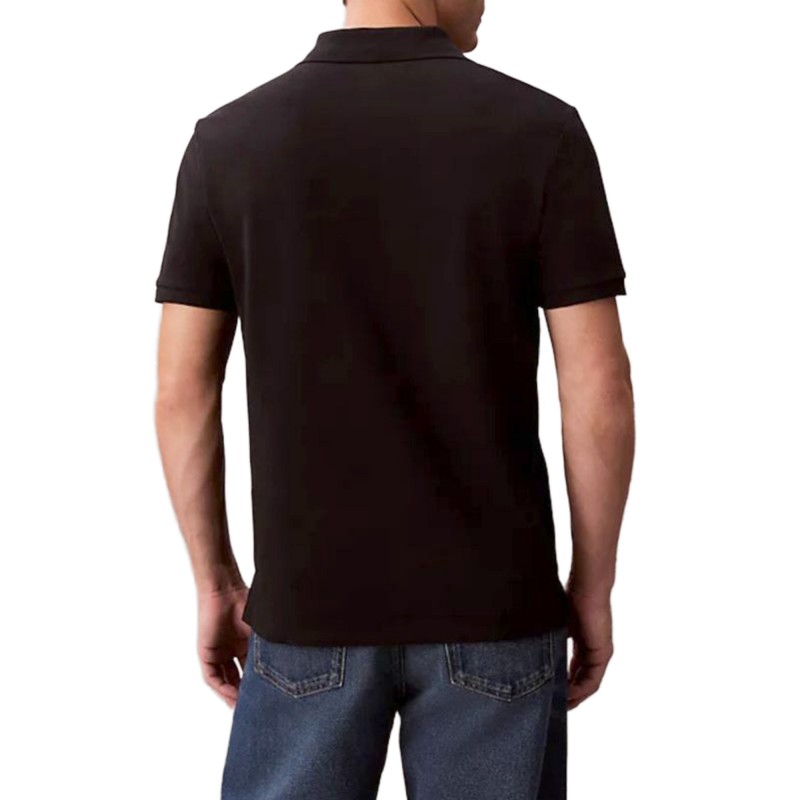 Calvin Klein Polo Piqué Shirt-Black