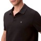Calvin Klein Polo Piqué Shirt-Black