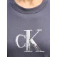 Calvin Klein T-Shirt Sequin Monogram-Coal