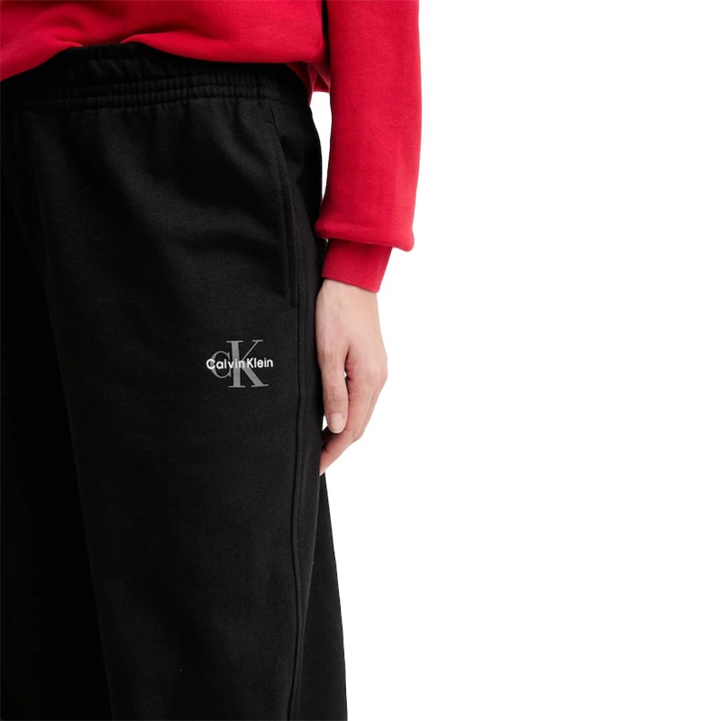 Calvin Klein Terry Jogger French Monologo-Black Calvin Klein Terry Jogger French Monologo-Black