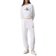 Calvin Klein Terry Jogger French Monologo-Brilliant White
