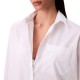 Calvin Klein Shirt Poplin Relaxed-Brilliant White