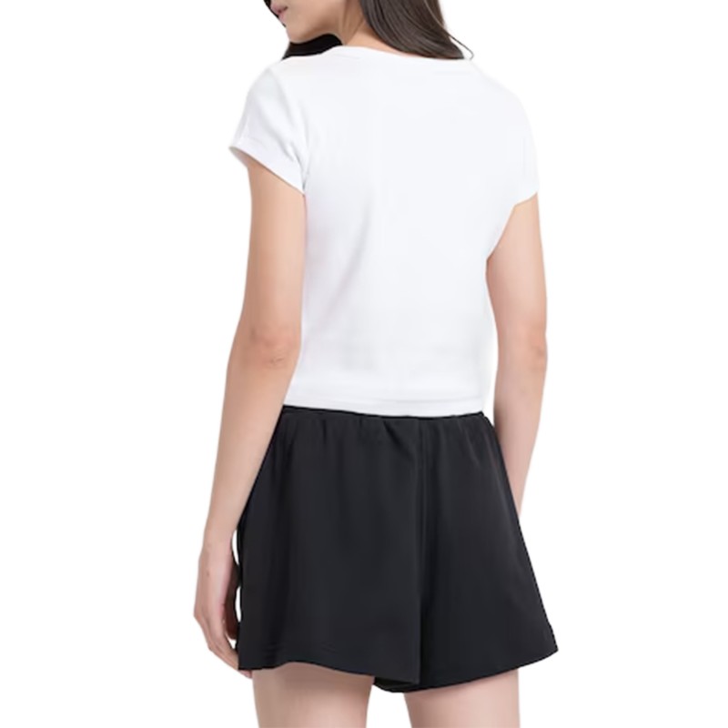 Calvin Klein T-Shirt Rib A-Woven Label 2x2 Baby-Brilliant White Calvin Klein T-Shirt Rib A-Woven Label 2x2 Baby-Brilliant White