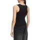 Calvin Klein Tank Top Woven Label-Black