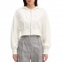 Calvin Klein Hoodie Punto Milano-Tofu
