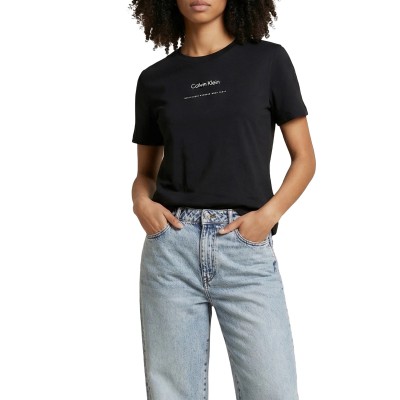 Calvin Klein T-Shirt Multi Logo Classic-Black