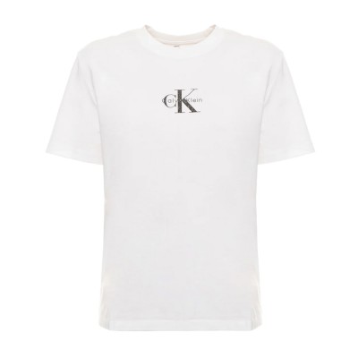 Calvin Klein T-Shirt 20s Classic Logo Glitter-White