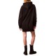 Calvin Klein Dress Hoodie Monologo Premium Terry-Black