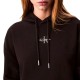 Calvin Klein Dress Hoodie Monologo Premium Terry-Black