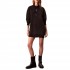 Calvin Klein Dress Hoodie Monologo Premium Terry-Black