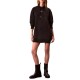 Calvin Klein Dress Hoodie Monologo Premium Terry-Black
