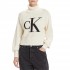 Calvin Klein Sweater Loose Contra Blown Up-Ivory