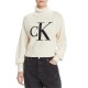 Calvin Klein Sweater Loose Contra Blown Up-Ivory