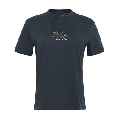 Calvin Klein T-Shirt Classic Foil Monologo-Black