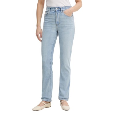 Calvin Klein Jeans High Rise Straight-Blue Rain