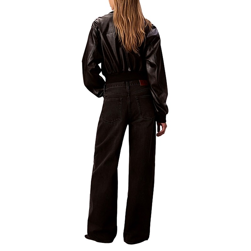 Calvin Klein Jeans Wide Leg-Evening Black
