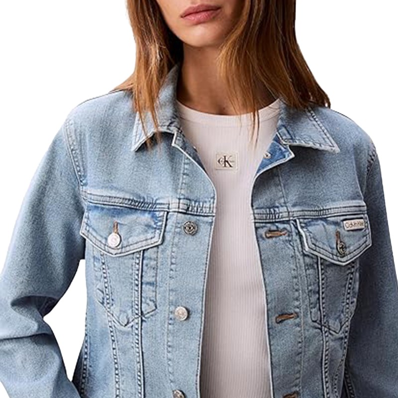 Calvin Klein Denim Jacket-Coastal Light
