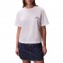 Calvin Klein T-Shirt Relaxed Embroidered Logo-Bright White