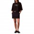 Calvin Klein T-Shirt Crop Boxy Monologo-Black