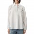 Calvin Klein Shirt Relaxed Fit Jacquard-Brilliant White