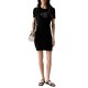 Calvin Klein Dress Logo Mini Knit-Black Calvin Klein Dress Logo Mini Knit-Black