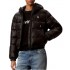 Calvin Klein Jacket Short Logo Puffer-Black