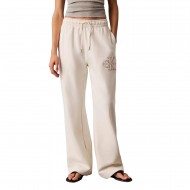 Calvin Klein Trousers Jogger Baby Terry Monologo-Tofu