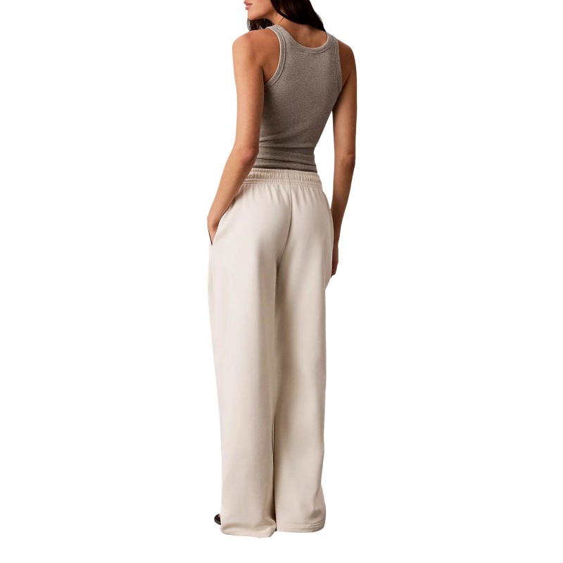 Calvin Klein Trousers Jogger Baby Terry Monologo-Tofu