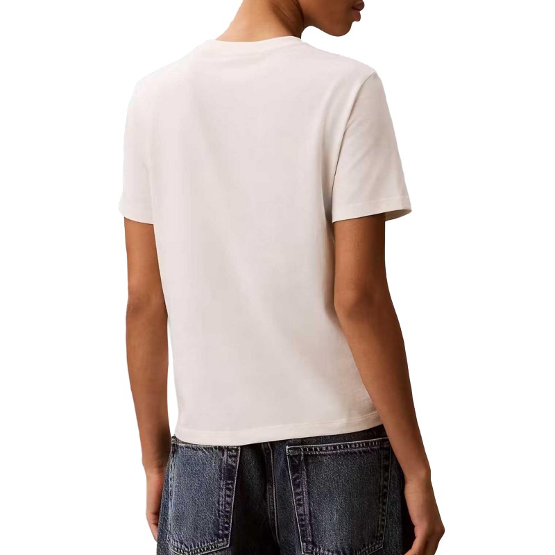 Calvin Klein T-Shirt Baby Terry Hero Monologo-Tofu