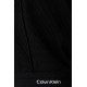 Calvin Klein Crop Top LS 2X2 Baby Rib Logo-Black Calvin Klein Crop Top LS 2X2 Baby Rib Logo-Black