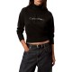 Calvin Klein Sweater Turtleneck Logo-Black Calvin Klein Sweater Turtleneck Logo-Black