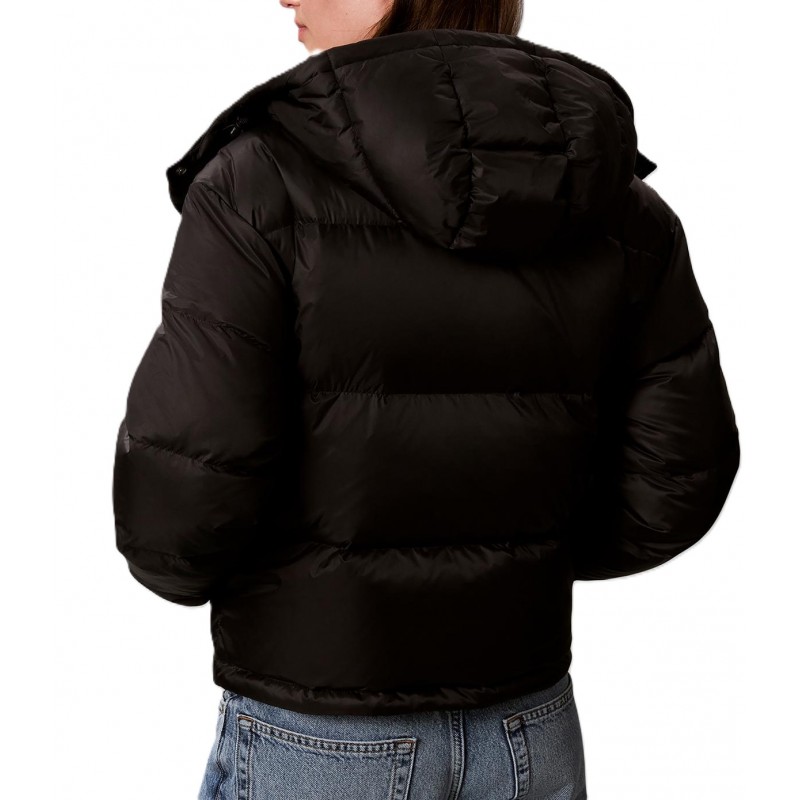 Calvin Klein Jacket Puffer Short Down-Black Calvin Klein Jacket Puffer Short Down-Black